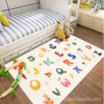 Cartoon niedliche Alphabet Babyzimmer Krabbelmatte